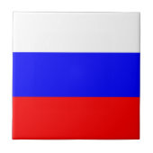 Flagge der Russischen Föderation - ФлагРоссии Fliese (Vorderseite)