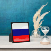 Flagge der Russischen Föderation Fotoplatte (InSitu)