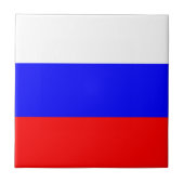 Flagge der russischen Keramik Tile Fliese (Vorderseite)