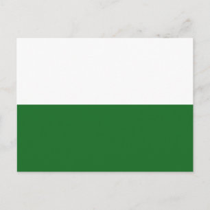 Flagge der sächsischen Postkarte