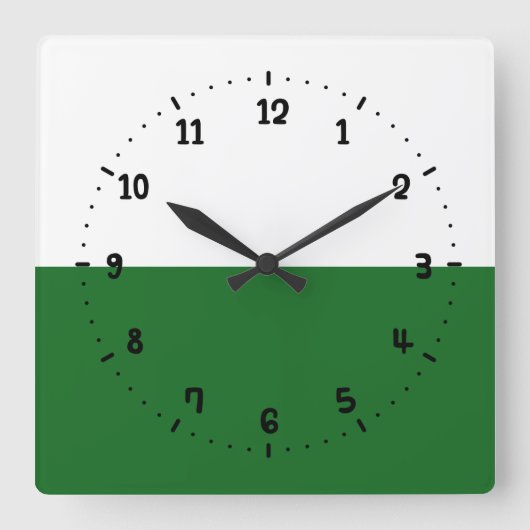 Flagge der sächsischen Uhr (Vorderseite)