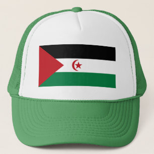 Flagge der Sahrawi Arabischen Demokratischen Repub Truckerkappe