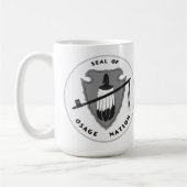 Flagge der Salbei-Nation Kaffeetasse (Links)