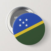 Flagge der Salomonen Button (Vorne & Hinten)
