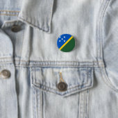 Flagge der Salomonen Button (Beispiel)