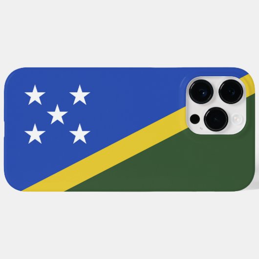 Flagge der Salomonen Case-Mate iPhone Hülle (Rückseite (Horizontal))