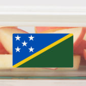 Flagge der Salomonen Etiketten (Befestigt)