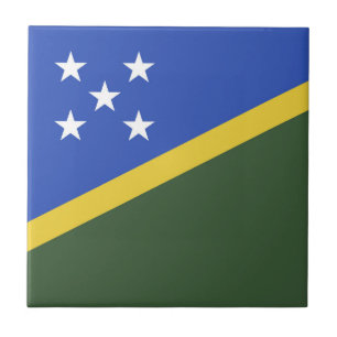 Flagge der Salomonen Fliese