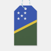 Flagge der Salomonen Geschenkanhänger (Vorderseite)