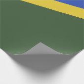Flagge der Salomonen Geschenkpapier (Ecke)