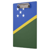 Flagge der Salomonen Klemmbrett (Links)