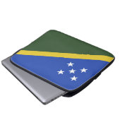 Flagge der Salomonen Laptopschutzhülle (Vorne Knopf)