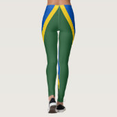 Flagge der Salomonen Leggings (Rückseite)