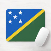 Flagge der Salomonen Mousepad (Mit Mouse)