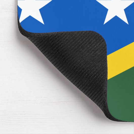 Flagge der Salomonen Mousepad (Ecke)