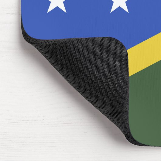 Flagge der Salomonen Mousepad (Ecke)