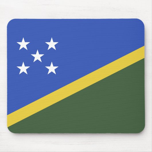 Flagge der Salomonen Mousepad (Vorne)