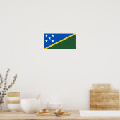 Flagge der Salomonen Poster (Küche)