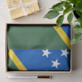 Flagge der Salomonen Seidenpapier (Geschenk)