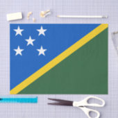Flagge der Salomonen Seidenpapier (Handwerk)