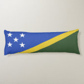Flagge der Salomonen Seitenschläferkissen (Rückseite)
