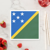 Flagge der Salomonen Serviette (Beispiel)