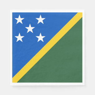 Flagge der Salomonen Serviette