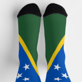 Flagge der Salomonen Socken (Oben)