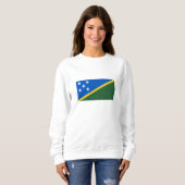 Flagge der Salomonen Sweatshirt (Vorne ganz)