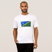 Flagge der Salomonen T-Shirt (Vorne ganz)