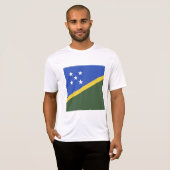 Flagge der Salomonen T-Shirt (Vorne ganz)
