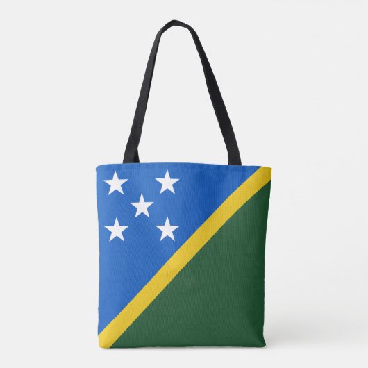 Flagge der Salomonen Tasche (Rückseite)