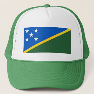 Flagge der Salomonen Truckerkappe