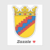 Flagge der schwedischen Ingria-Herrschaft, Schwede Aufkleber (Blatt)