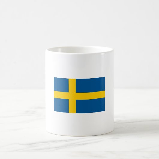 Flagge der schwedischen Tasse (Mittel)