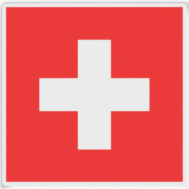 Flagge der Schweiz Aufkleber