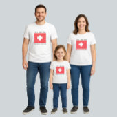 Flagge der Schweiz Baby T-shirt