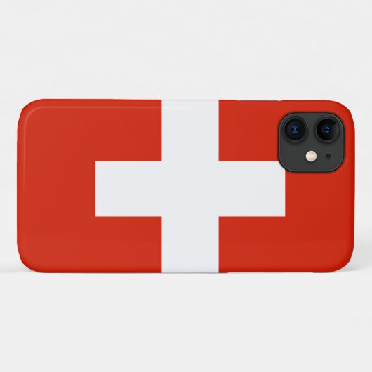 Flagge der Schweiz Case-Mate iPhone Hülle (Rückseite (Horizontal))