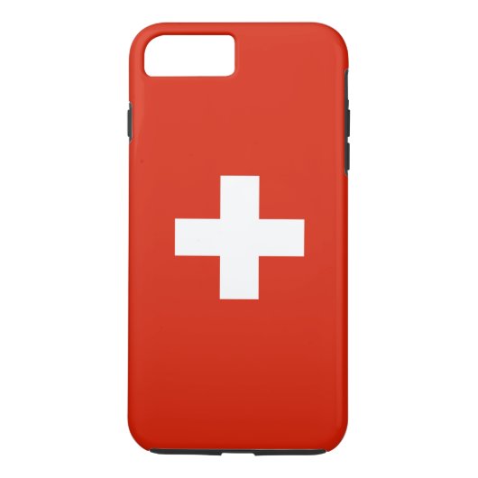 Flagge der Schweiz Case-Mate iPhone Hülle (Rückseite)