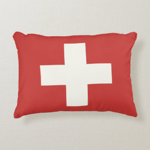 Flagge der Schweiz Dekokissen