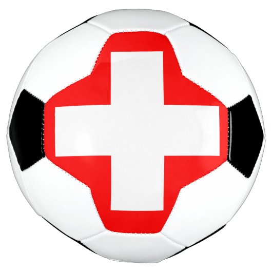Flagge der Schweiz Fußball (Gedreht)