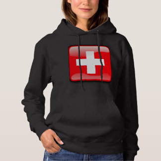 Flagge der Schweiz Hoodie