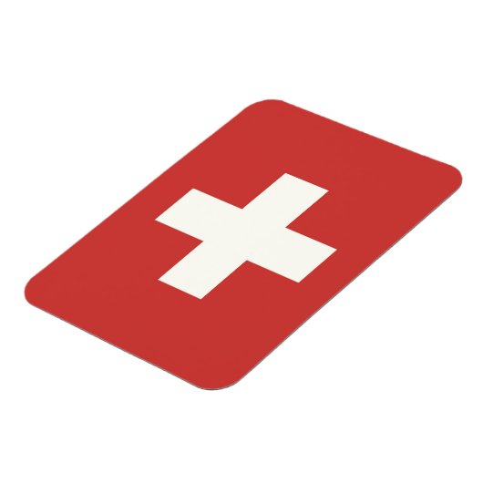 Flagge der Schweiz Magnet (Linke Seite)