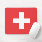 Flagge der Schweiz Mousepad (Mit Mouse)