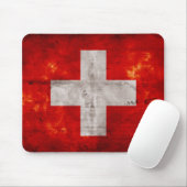 Flagge der Schweiz Mousepad (Mit Mouse)