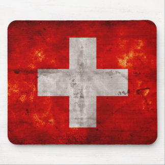 Flagge der Schweiz Mousepad