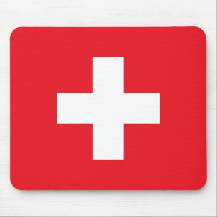 Flagge der Schweiz Mousepad