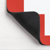 Flagge der Schweiz Mousepad (Ecke)