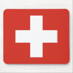 Flagge der Schweiz Mousepad<br><div class="desc">Flagge der Schweiz</div>