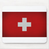 Flagge der Schweiz Mousepad (Vorne)
